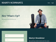 Tablet Screenshot of martymusic.com